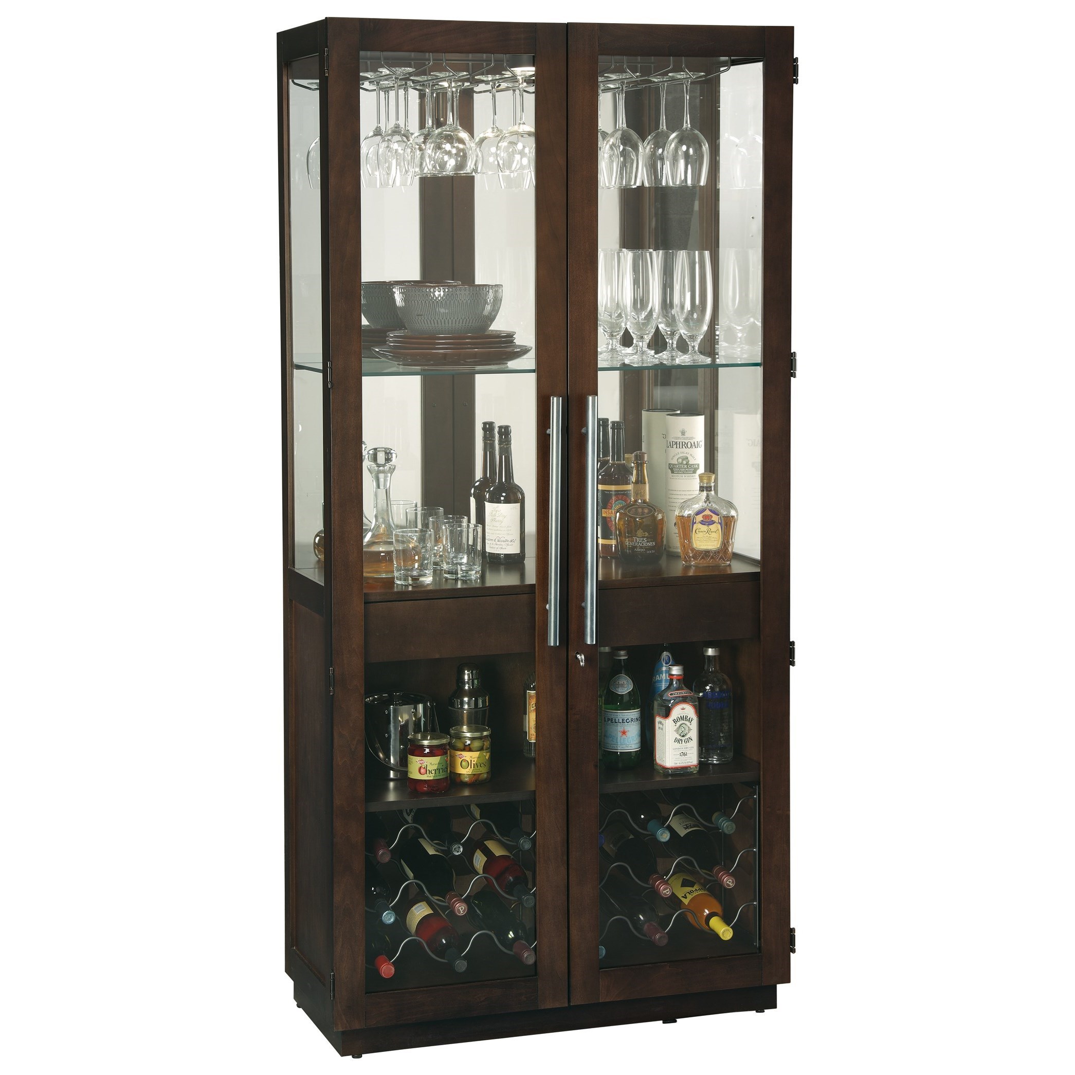 Howard miller sambuca wine 2025 and bar cabinet